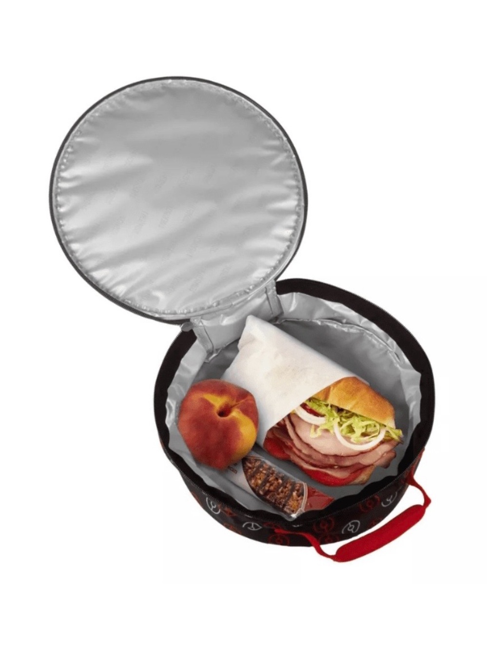 Soft Shell Pokémon lunch bag NWT Red/Black/White 9.75”x9.75”x3”. - Picture 5 of 6